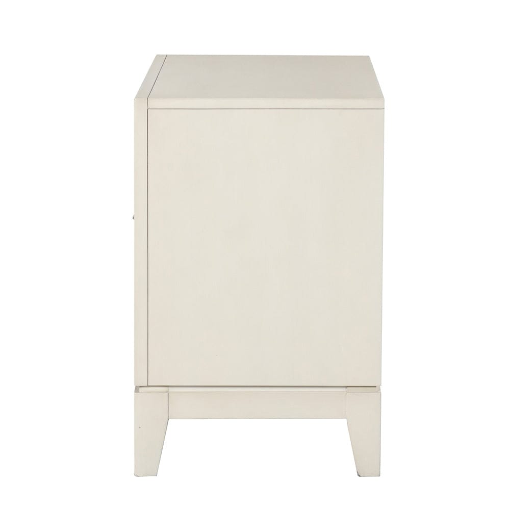 Furniture of America - Isadore Nightstand in Antique White - FM7700WH-N View 4