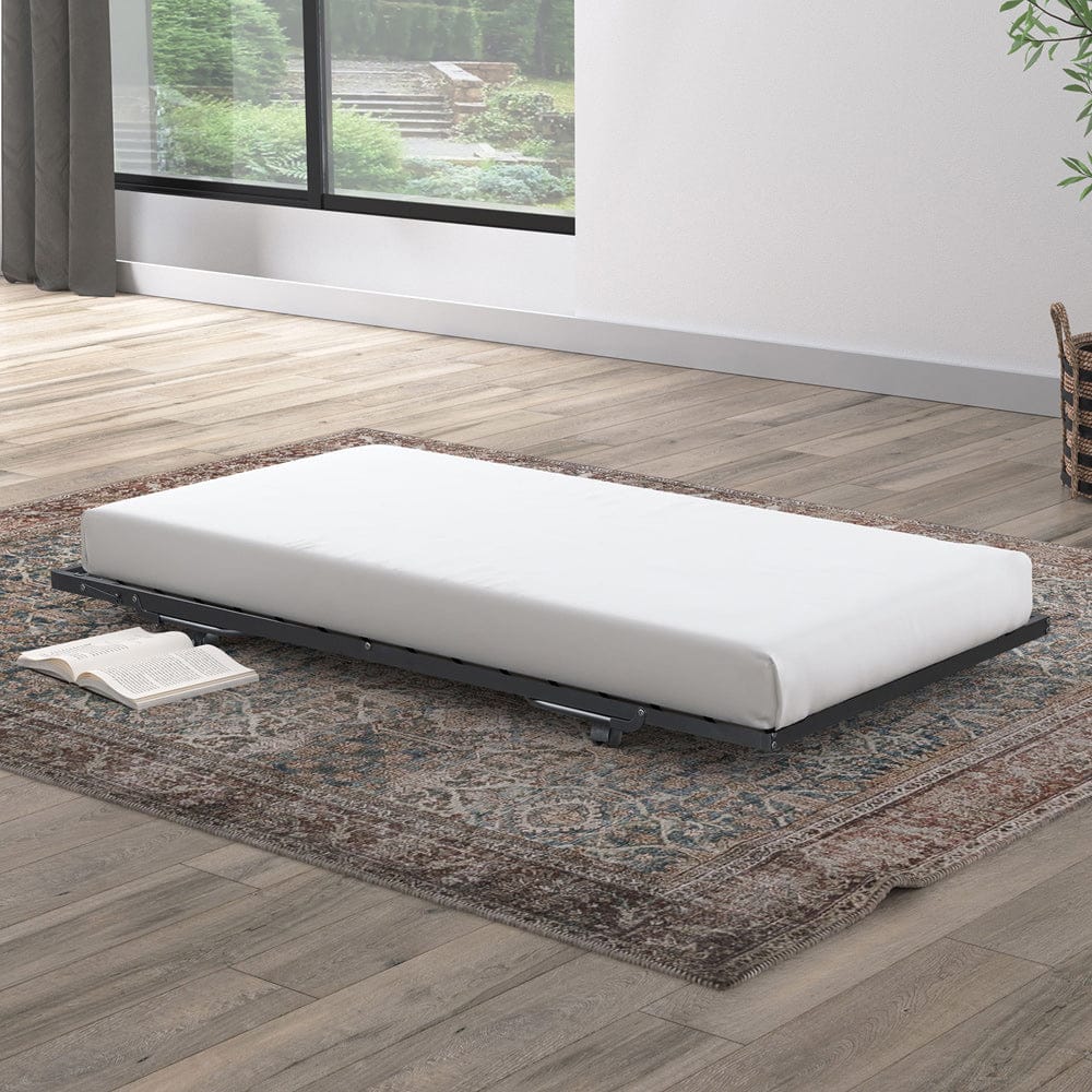 Furniture of America - Ivana Universal Metal Trundle in Black - FM-TR900BK View 1