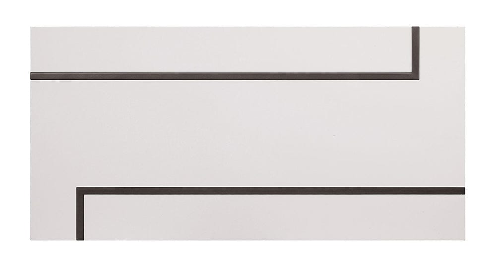 Furniture of America - Izar Coffee Table in White/Gun Metal - FOA4799C-TABLE View 2
