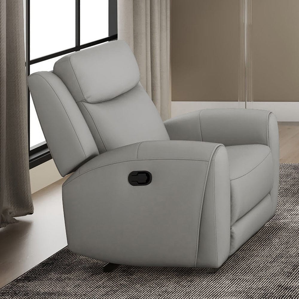 Furniture of America - Jacobus Recliner in Light Gray - CM9986LG-CH-M View 1