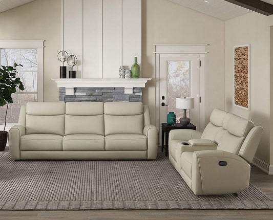 Furniture of America - Jacobus Sofa + Loveseat in Beige - CM9986BG-M-2PC View 1