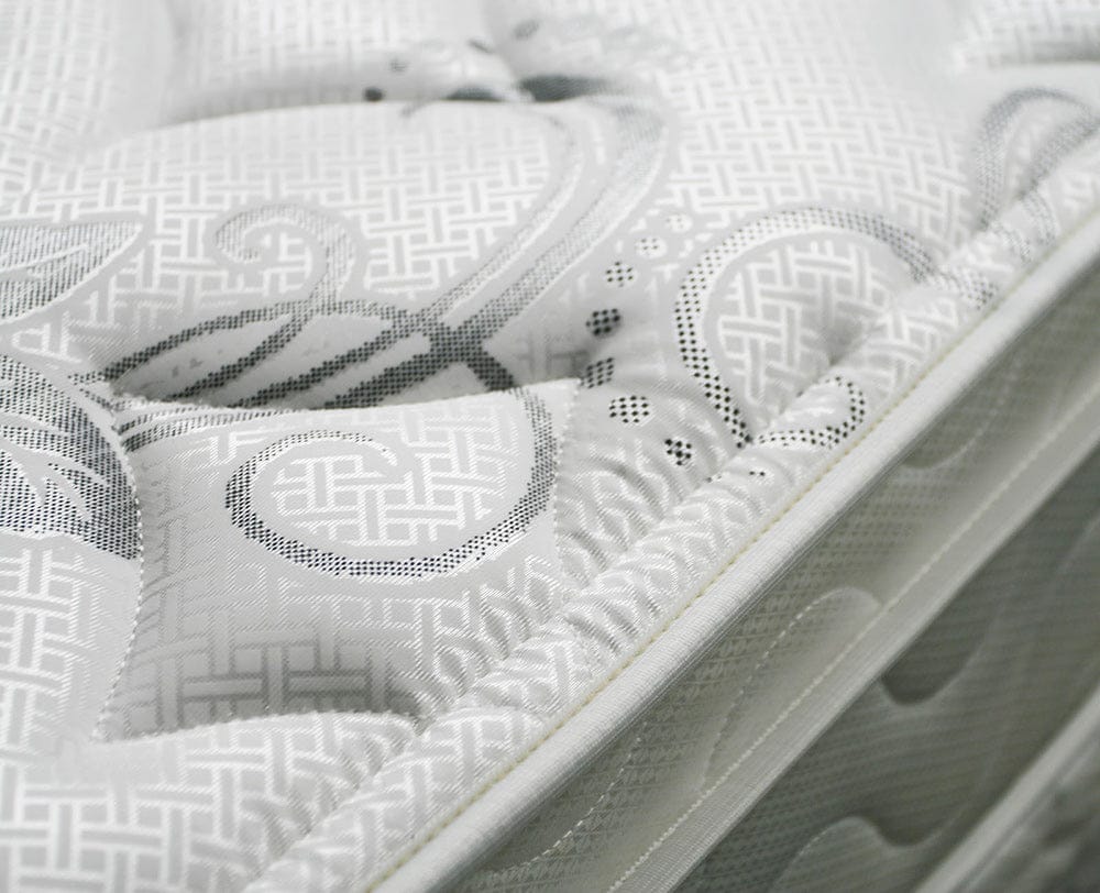 Furniture of America - Jalen 9" Euro Top Mattress, Twin in White - DM332T-M View 2