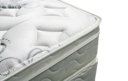 Furniture of America - Jalen 9" Euro Top Mattress, Twin in White - DM332T-M View 3