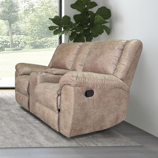 Furniture of America - Jambi Loveseat in Brown - NX6011BR-LV View 1