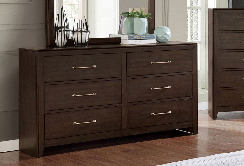 Furniture of America - Jamie Dresser in Walnut - FOA7917D View 1