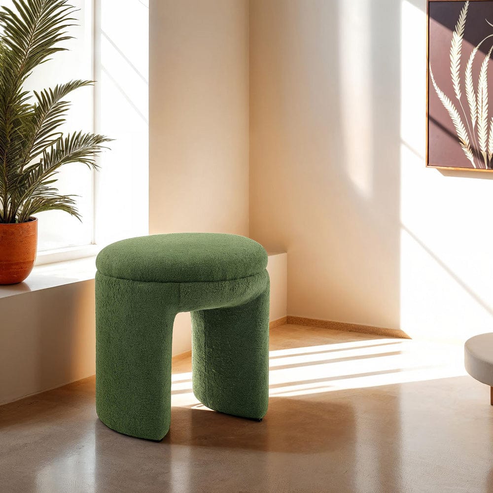 Furniture of America - Janetta Stool in Green - FM-AC8004GR View 1