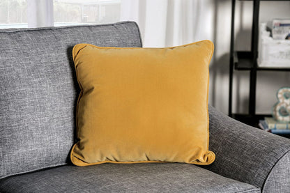 Furniture of America - Jarrow Sofa + Loveseat in Light Gray - SM8001-2PC View 5