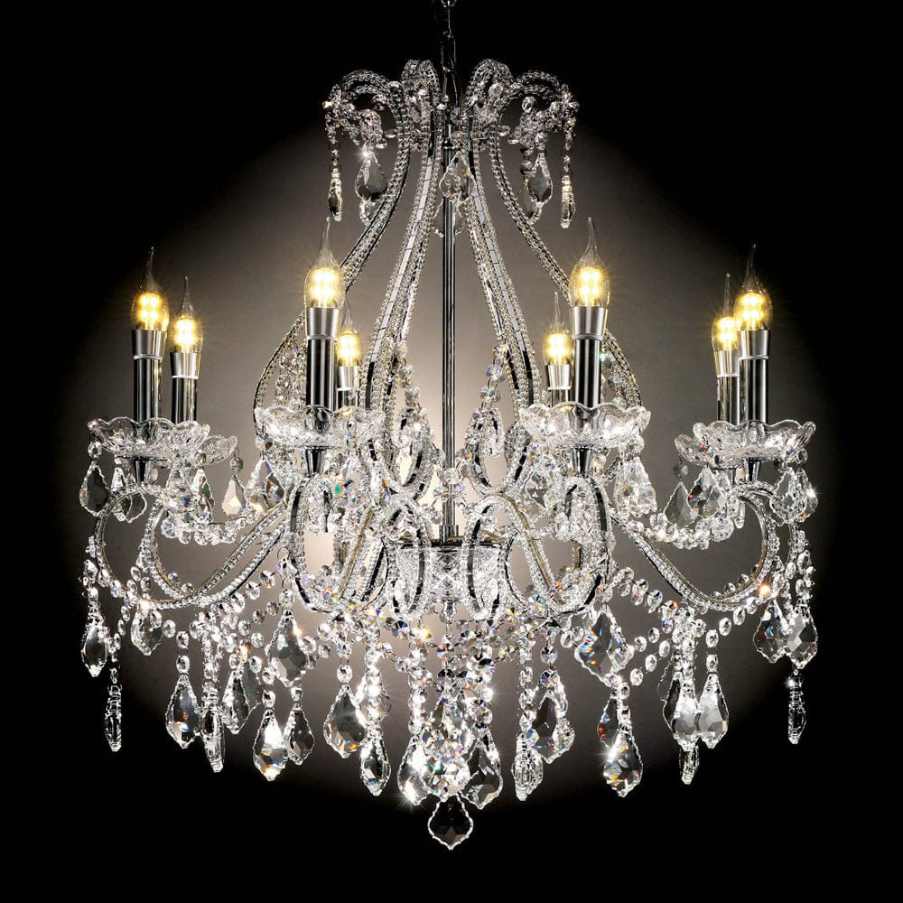 Furniture of America - Jen Ceiling Lamp in Clear - L9802H View 1