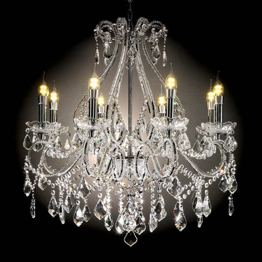 Furniture of America - Jen Ceiling Lamp in Clear - L9802H View 1