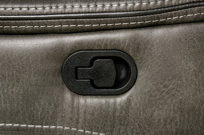 Furniture of America - Jerominus Sectional in Dark Gray - CM9912DG-SECT View 4