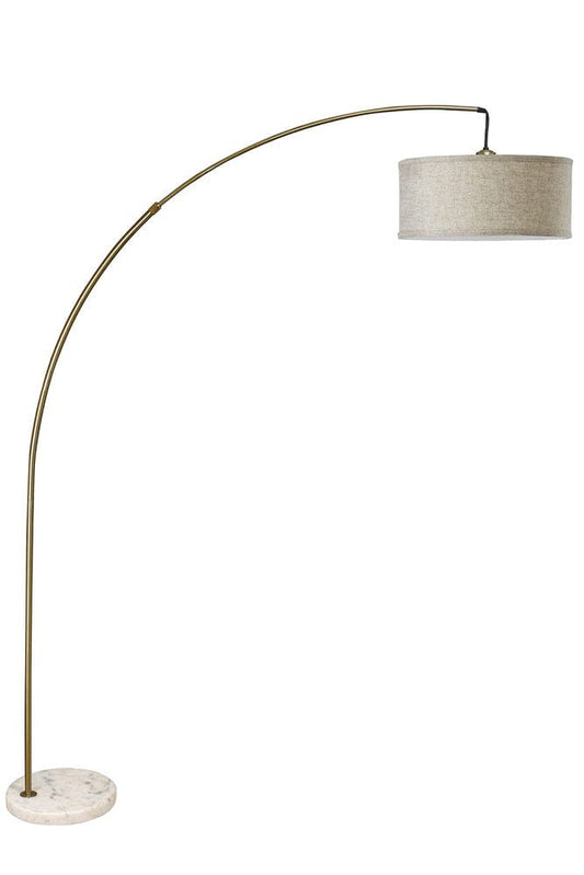 Furniture of America - Jess Arch Lamp in Antique Gold - L76931AB View 1