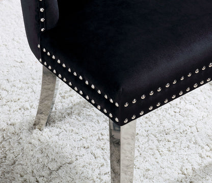 Furniture of America - Jewett Chair in Black - CM-AC261BK-2PK View 3