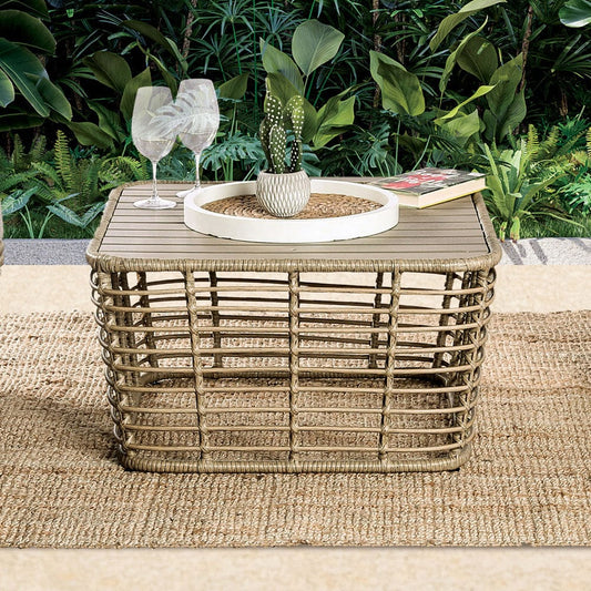 Furniture of America - Johari Patio Coffee Table - FM80016NT-T View 1