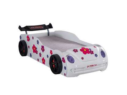 Furniture of America - Jourley Car Bed in White - FOA7732WH-BED View 4