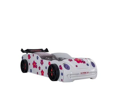 Furniture of America - Jourley Car Bed in White - FOA7732WH-BED View 5