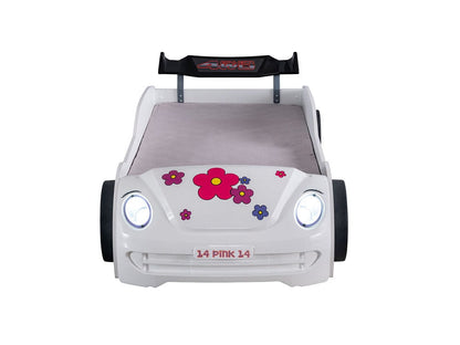 Furniture of America - Jourley Car Bed in White - FOA7732WH-BED View 6