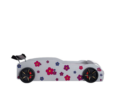Furniture of America - Jourley Car Bed in White - FOA7732WH-BED View 7