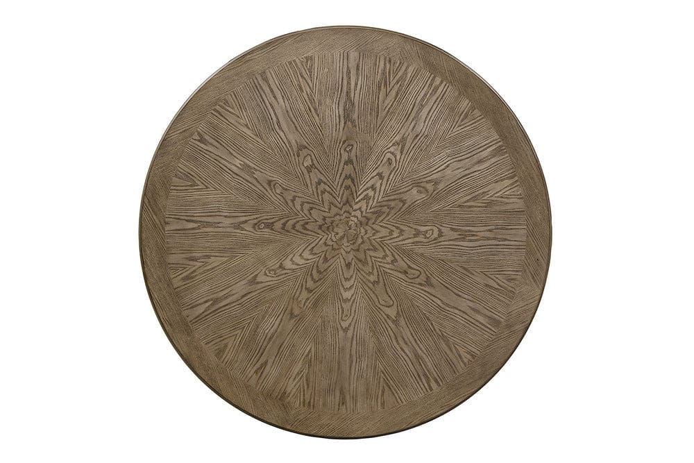 Furniture of America - Julia Round Dining Table in Light Oak - CM3014RT View 2