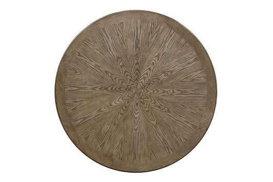 Furniture of America - Julia Round Dining Table in Light Oak - CM3014RT View 2