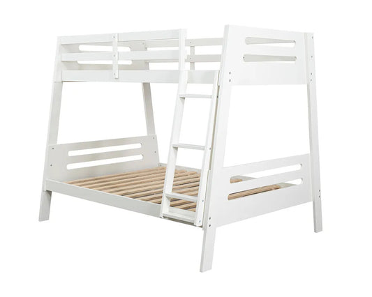Furniture of America - Kallen - Twin/Full Bunk Bed - FM-BK206WH-TF-BED view 2