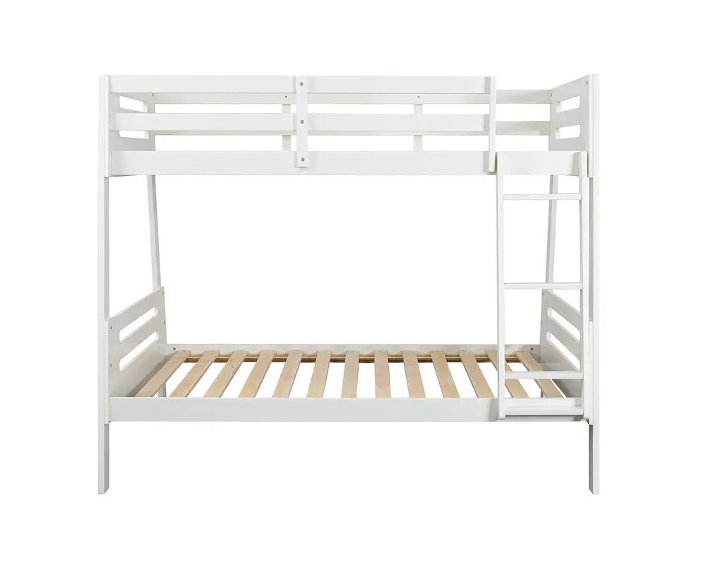 Furniture of America - Kallen - Twin/Full Bunk Bed - FM-BK206WH-TF-BED view 3