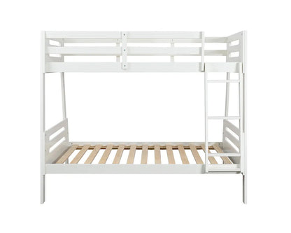 Furniture of America - Kallen - Twin/Full Bunk Bed - FM-BK206WH-TF-BED view 3