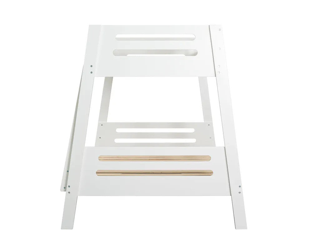 Furniture of America - Kallen - Twin/Full Bunk Bed - FM-BK206WH-TF-BED view 4