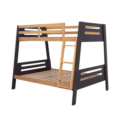 Furniture of America - Kallen - Twin/Full Bunk Bed, Mauve/Oak - FM-BK206A-TF-BED view 3