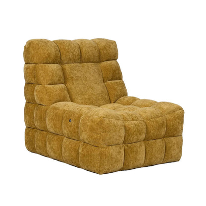 Furniture of America - Kamili - Massage Chair - Yellow - FM-AC6015YL-MC view 3