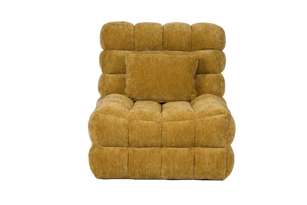 Furniture of America - Kamili - Massage Chair - Yellow - FM-AC6015YL-MC view 5