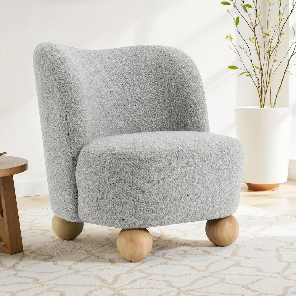 Furniture of America - Karey - Accent Chair, Gray - FM-AC6010GY view 1