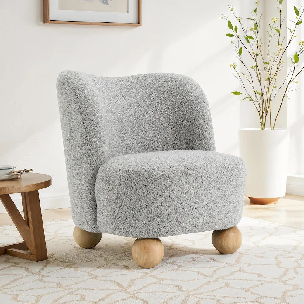 Furniture of America - Karey - Accent Chair, Gray - FM-AC6010GY view 2