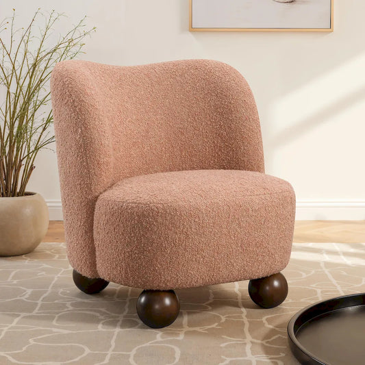 Furniture of America - Karey - Accent Chair, Pink - FM-AC6010PK view 1