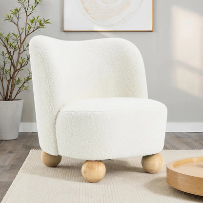 Furniture of America - Karey - Accent Chair, White - FM-AC6010WH view 1