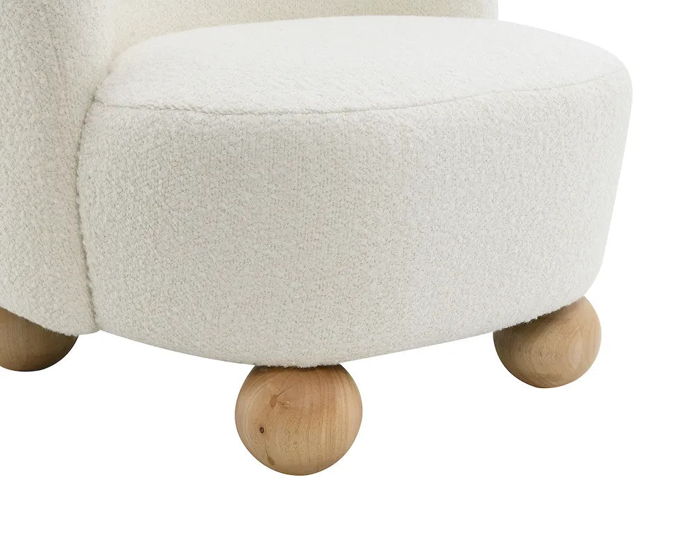 Furniture of America - Karey - Accent Chair, White - FM-AC6010WH view 5