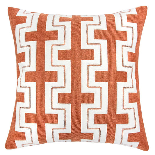 Furniture of America - Kari 20" X 20" Pillow Set of 2 in Orange - PL8053-2PK View 1