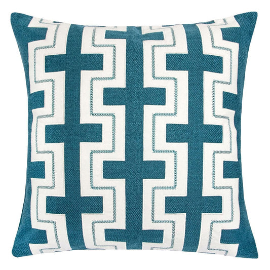 Furniture of America - Kari 20" X 20" Pillow Set of 2 in Teal - PL8054-2PK View 1
