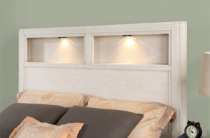 Furniture of America - Karla Queen Bed in White - CM7500WH-Q-BED View 3