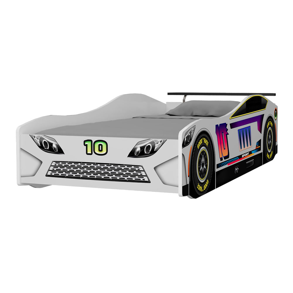 Furniture of America - Karsten Car Bed in White - FOA7739WH-BED View 5