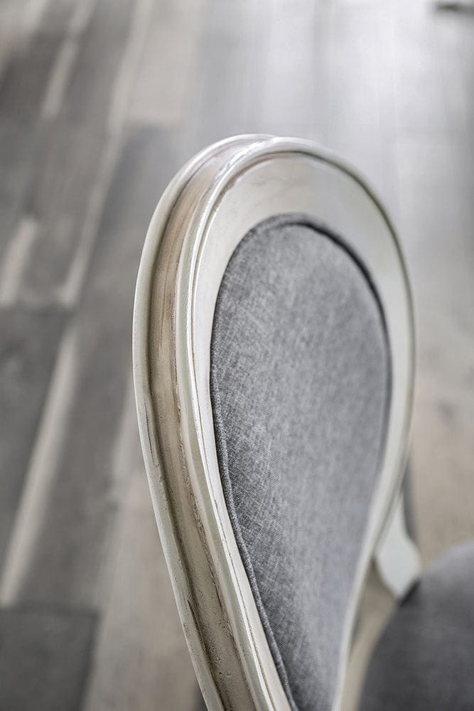 Furniture of America - Kathryn Side Chair in Antique White/Gray - CM3872WH-SC-2PK View 2