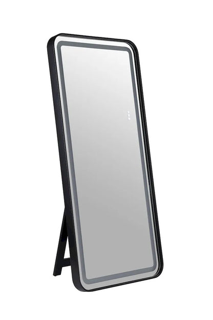Furniture of America - Katlyn - Floor Mirror - Black - FM-AC8026BK-M view 3