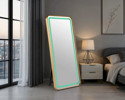 Furniture of America - Katlyn - Floor Mirror - Gold - FM-AC8026GD-M view 1