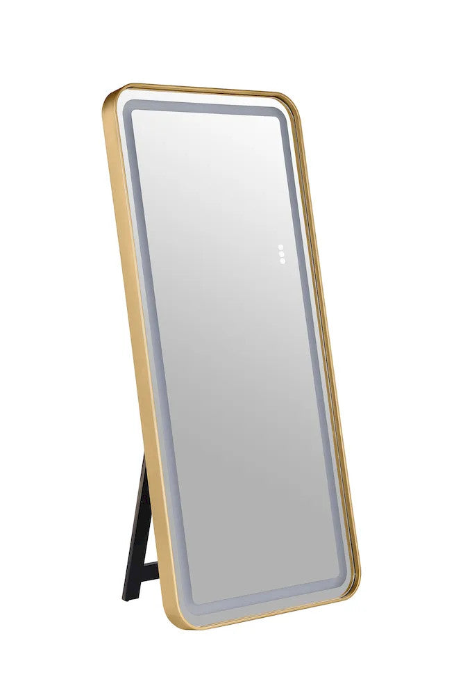 Furniture of America - Katlyn - Floor Mirror - Gold - FM-AC8026GD-M view 3