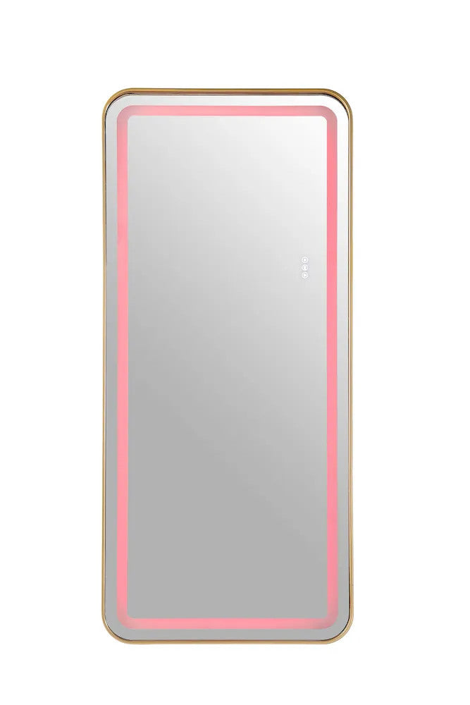 Furniture of America - Katlyn - Floor Mirror - Gold - FM-AC8026GD-M view 4