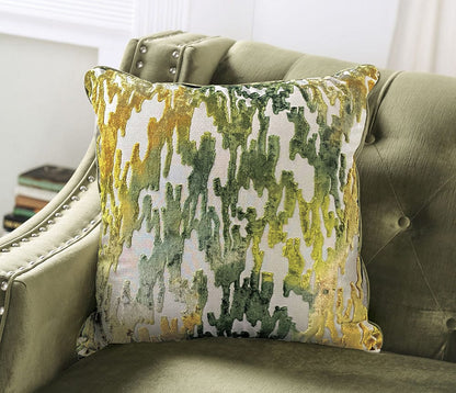 Furniture of America - Kaye Sofa + Loveseat in Green - SM2684-2PC View 4
