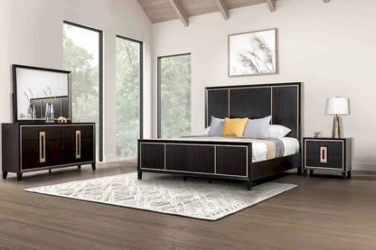Furniture of America - Kenyada - 4 Pc. Queen Bedroom Set w/ 2NS - FM7421ES-Q-5PC-2NS view 1