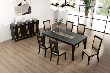 Furniture of America - Kenyada Dining Table in Espresso - FM3401ES-T View 2