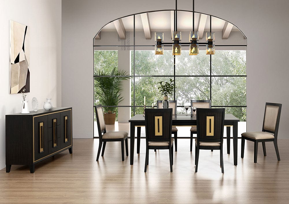 Furniture of America - Kenyada Dining Table in Espresso - FM3401ES-T View 3