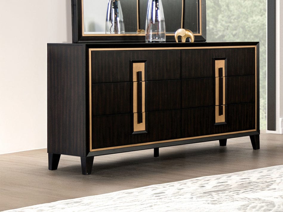 Furniture of America - Kenyada Dresser in Espresso - FM7421ES-D View 1