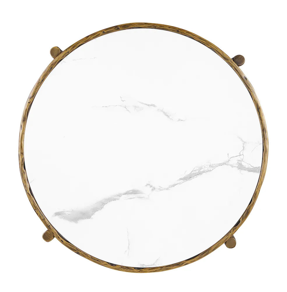 Furniture of America - Kerna - End Table - Matte Gold - FM47021GD-E-3A view 2
